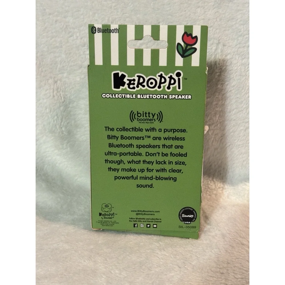 Bitty Boomers x Sanrio Keroppi Collectible Bluetooth Speaker - Picture 4 of 6